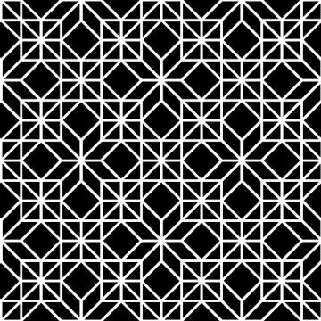 Vector seamless geometric pattern Illustrazione stock
