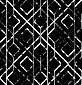 Vector seamless geometric pattern Stock Illustration