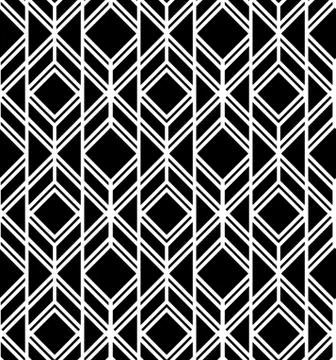 Vector seamless geometric pattern Stock Illustration