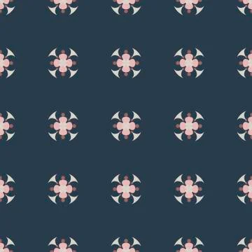 Vector seamless geometric pattern. 스톡 일러스트