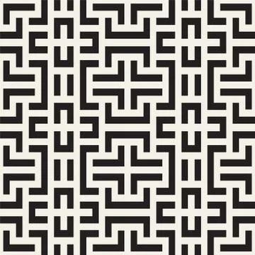 Vector seamless geometric pattern. Mode striped texture. Repeatable creative 스톡 일러스트