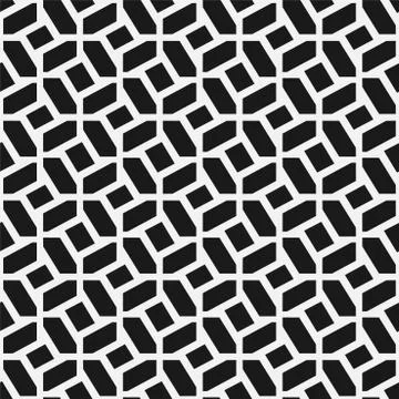 Vector seamless geometric pattern. Modern grid simple texture. Repeating Illustrazione stock