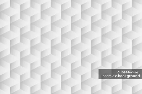 Vector seamless geometric pattern. Modern cubes repeatable background. Deco.. イラスト素材