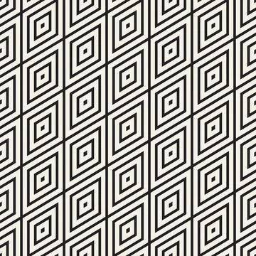 Vector seamless geometric pattern. Repeating lattice background. Modern sty.. Stock Illustration