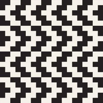 Vector seamless geometric pattern. Simple abstract lines lattice. Repeating 库存插图