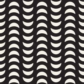 Vector seamless geometric pattern. Simple abstract lines lattice. Repeating Illustrazione stock