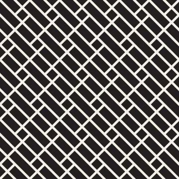 Vector seamless geometric pattern. Simple abstract lines lattice. Repeating 스톡 일러스트