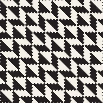 Vector seamless geometric pattern. Simple abstract lines lattice. Repeating Stock Illustration
