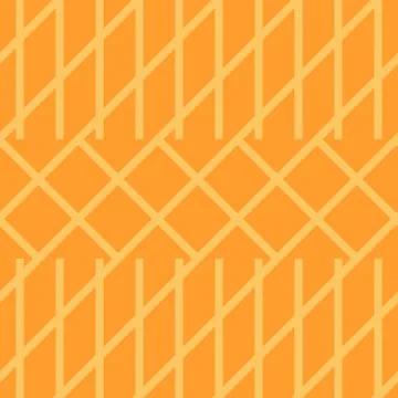 Vector seamless geometric pattern - simple design. Creative lattice texture Stock Illustration