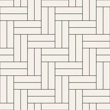 Vector seamless geometric pattern. Simple abstract lines lattice. Repeating.. 스톡 일러스트