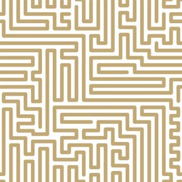 Vector seamless geometric pattern - striped design. Trendy digital background Stock Illustration