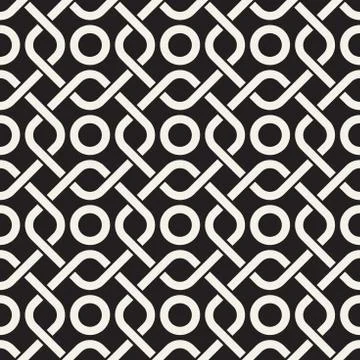 Vector seamless geometric pattern. Stylish abstract background. Repeating イラスト素材
