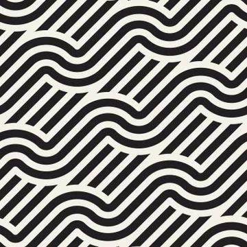 Vector seamless geometric pattern. Stylish abstract background. Repeating イラスト素材