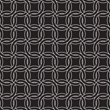 Vector seamless geometric pattern. Stylish abstract background. Repeating int イラスト素材