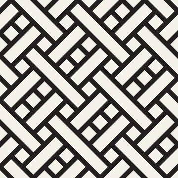 Vector seamless geometric pattern. Stylish abstract background. Repeating int イラスト素材