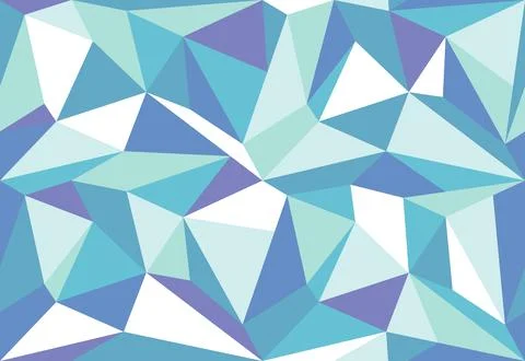 Vector seamless geometric polygon pattern. Illustrazione stock