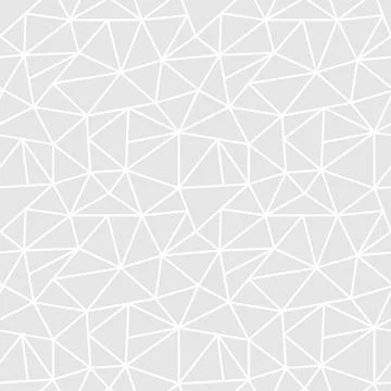 Vector seamless geometric polygonal pattern. Mosaic tile gray triangle textur イラスト素材