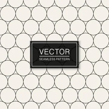 Vector seamless geometric simple pattern. Thin grid texture. Repeating abstract 스톡 일러스트