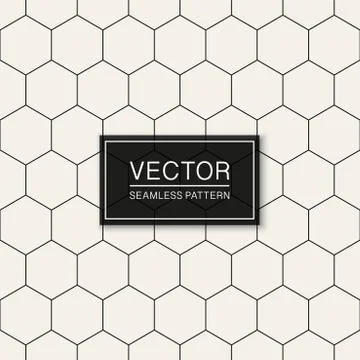 Vector seamless geometric simple pattern. Thin grid texture. Abstract 스톡 일러스트