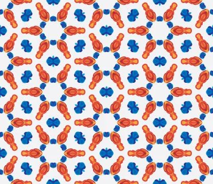 Vector Seamless Geometry Pattern for Postcards, wallpaper, web background, Pr Stockillustratie