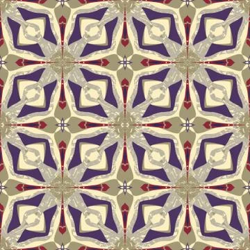 Vector Seamless Geometry Pattern for Postcards, wallpaper, web background, Pr Illustrazione stock