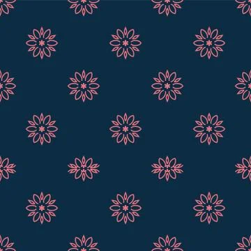 Vector Seamless Geometry Pattern for Postcards, wallpaper, web background, Pr 스톡 일러스트