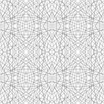 Vector Seamless Geometry Pattern for Postcards, wallpaper, web background, Pr Stockillustratie