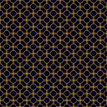 Vector Seamless Geometry Pattern for Postcards, wallpaper, web background, Pr Illustrazione stock