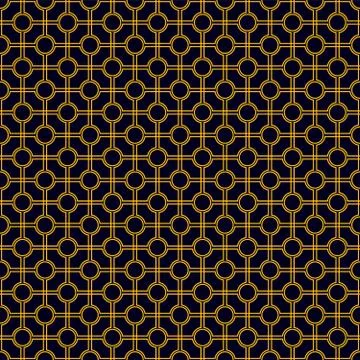 Vector Seamless Geometry Pattern for Postcards, wallpaper, web background, Pr Illustrazione stock