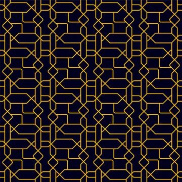 Vector Seamless Geometry Pattern for Postcards, Print and fabric Stock Illustration