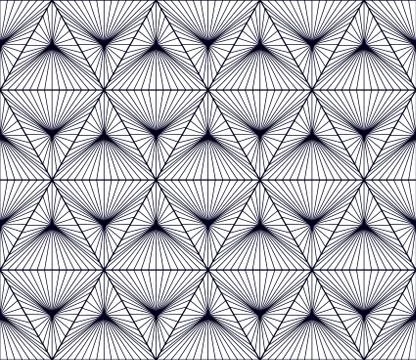 Vector Seamless Geometry Pattern for Postcards, Print and fabric Stockillustratie