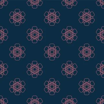 Vector Seamless Geometry Pattern for Postcards, Print and fabric Stockillustratie