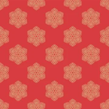 Vector Seamless Geometry Pattern for Postcards, Print and fabric Stockillustratie