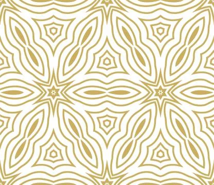 Vector Seamless Geometry Pattern for Postcards, Print and fabric 库存插图