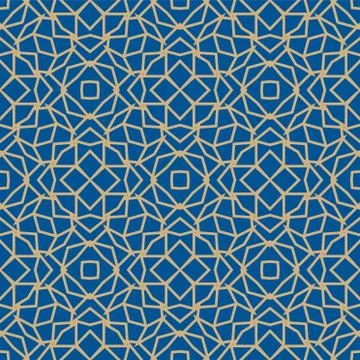 Vector Seamless Geometry Pattern for Postcards, Print and fabric Illustrazione stock