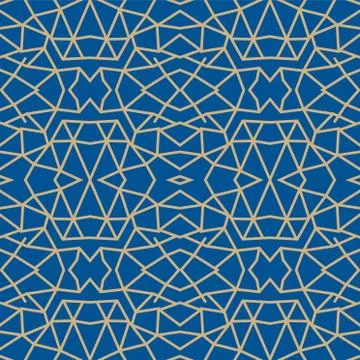 Vector Seamless Geometry Pattern for Postcards, Print and fabric Illustrazione stock