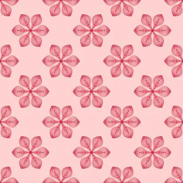 Vector Seamless Geometry Pattern for Postcards, Print and fabric Stockillustratie