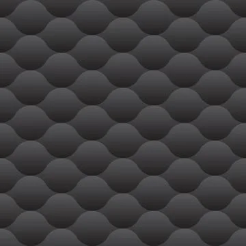 Vector Seamless Gray Gradient Leaf Shape Circle Leather Texture イラスト素材