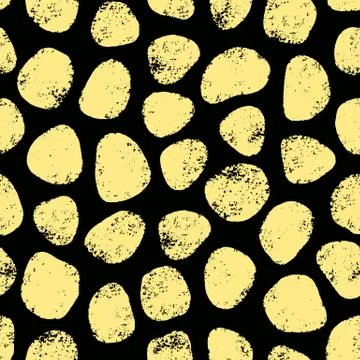 Vector seamless hand drawn abstract pattern texture Illustrazione stock