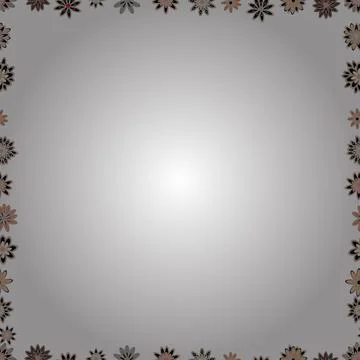 Vector. Seamless. Hand-drawn doodle frames. Sketch icons for invitation, flyer, Stock Illustration