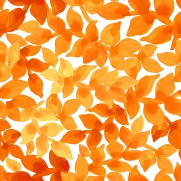 Vector seamless hand drawn floral pattern Stock Illustration