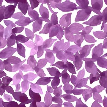Vector seamless hand drawn floral pattern Stock Illustration