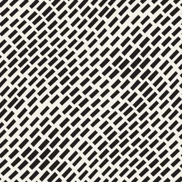Vector Seamless Hand Drawn Vertical Grunge Lines Pattern Stock Illustration