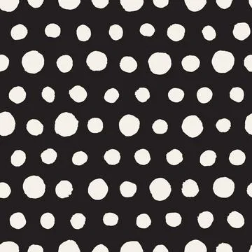 Vector seamless hand-painted pattern. Abstract decorative background with bru イラスト素材