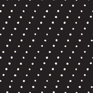 Vector seamless hand-painted pattern. Abstract decorative background with b.. Stock Illustration