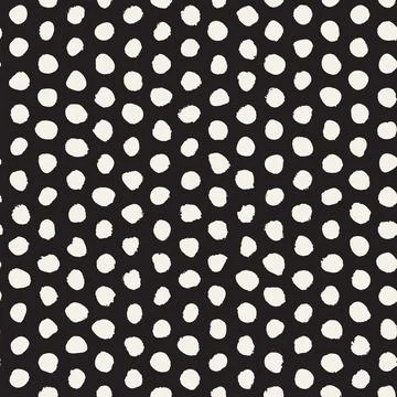 Vector seamless hand-painted pattern. Abstract decorative background with b.. Stock Illustration