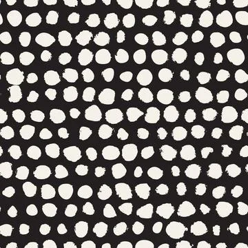 Vector seamless hand-painted pattern. Abstract decorative background with b.. Stock Illustration