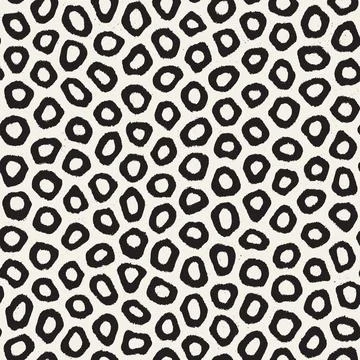 Vector seamless hand-painted pattern. Abstract decorative background with bru Stock Illustration