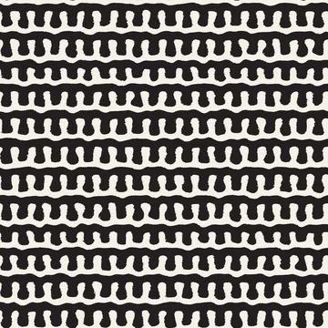 Vector seamless hand-painted pattern. Abstract decorative background with b.. Stock Illustration