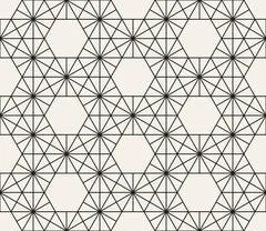 Vector geometric seamless pattern. Modern triangle texture, repe: Graphic  #70073909